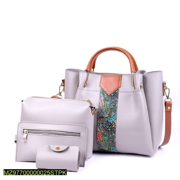4 Pcs Women's Royal PU leather Shoulder Bag