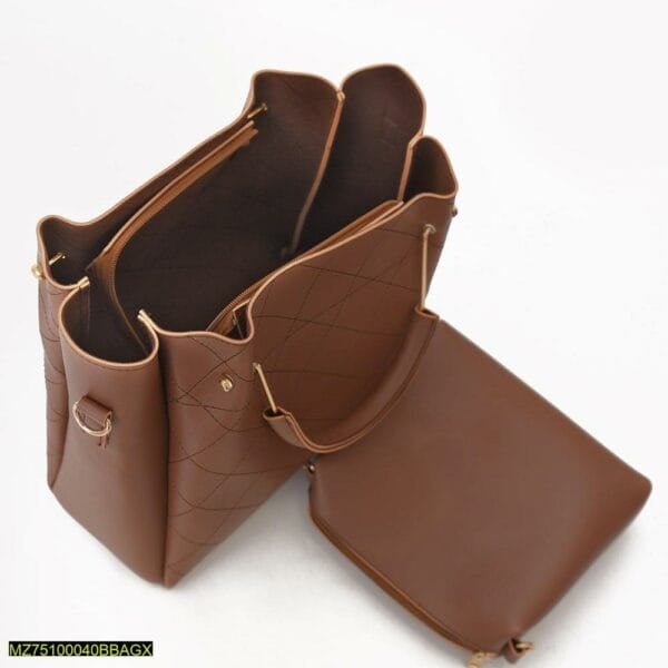 2 Pcs Berry Leather Bag - Image 2