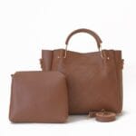 2 Pcs Berry Leather Bag
