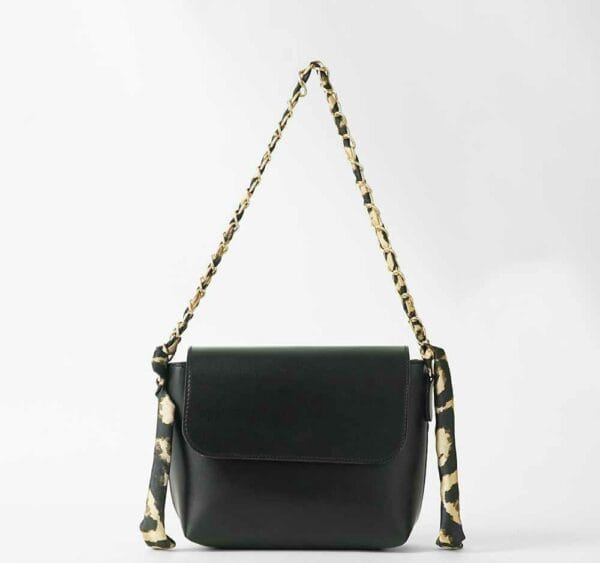 London Blossom Twilly Black Bag