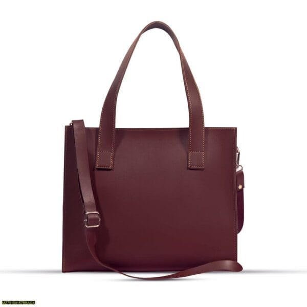 X-Baku Shoulder Bag Maroon - Image 2