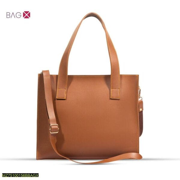 X-Baku Shoulder Bag Brown - Image 4