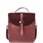 Women Trendy Cross Body Bag Brown
