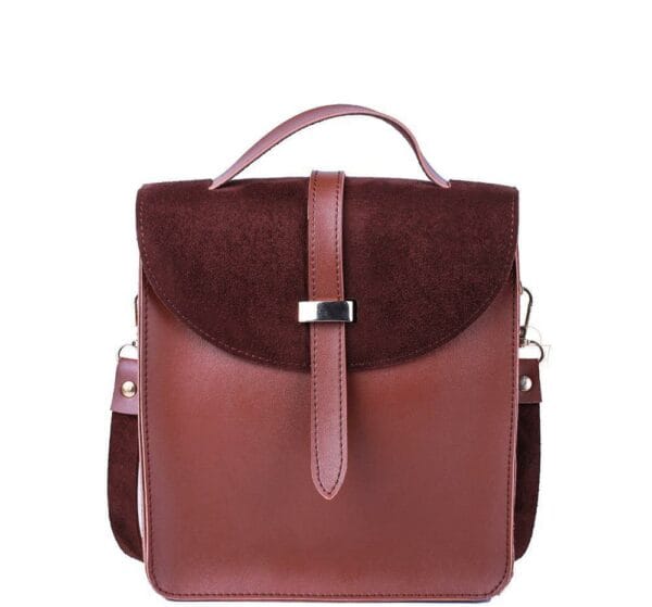 Women Trendy Cross Body Bag Brown